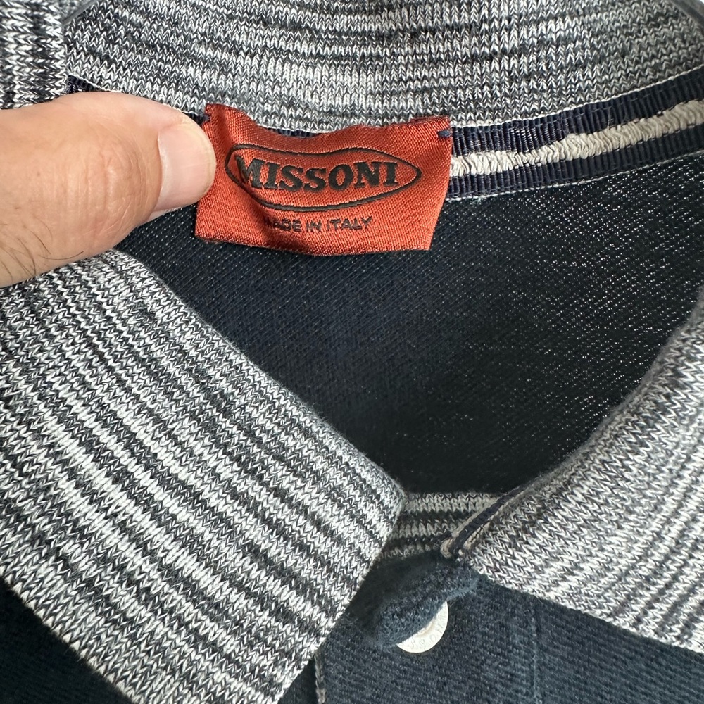 Missoni short sleeve collared shirt